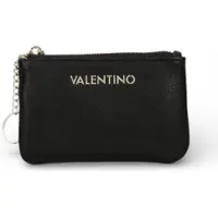 Valentino för kvinnor. VPS9WG101 Plånbok Logo svart (OSFA), Casual, Polyuretan