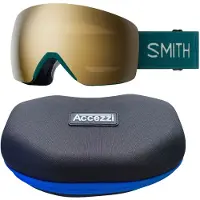 Accezzi Spark Magnet, junior, svart/blå+ Accezzi Avoriaz gogglecase