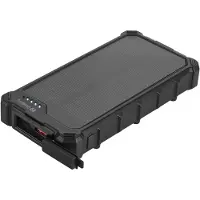 Sandberg Powerbank solcell 10.000mAh | PD20W | CampLED | grå