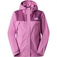 The North Face - Vandringskläder dam - W Antora Rain Jacket Hushed Lavender för UnisexNylon - Storlek M - Lila
