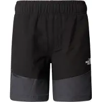 The North Face - Teen Hike Short TNF Black Asphalt Grey för Unisex - Barnstorlek XL - Svart