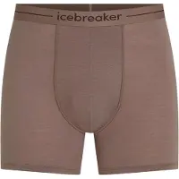 Icebreaker - Vandringskläder - M Merino 150 Anatomica Boxers Porcini för UnisexUll - Storlek XL - Brun