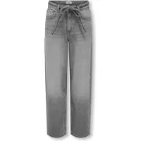 ONLY Jeans - Straight - KogGianna - Medium+ Grey Denim - - 12 år (152) - Jeans