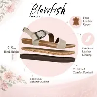 Blowfish Damer Cloud Silverfotsäng Remsande Platta Sandaler - Lance