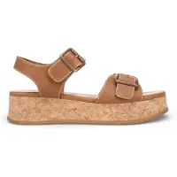 Blowfish Damers beige plattformsandaler i konstläder – magiska