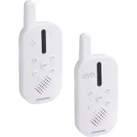Grundig trådlös babymonitor 2,4 GHz / digital babyvakt med ljud / baby monitor tvåvägskommunikation