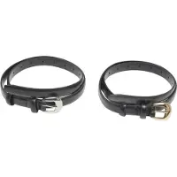 Urban Classics Chunky Buckle Slim Bälte 2 Enheter