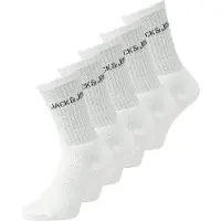 Jack & Jones Sockor 'JACREGEN' svart / vit