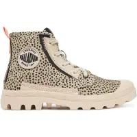 Palladium Stövlett med snörning 'PAMPA' beige / svart