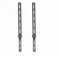 SBOX SB 41, TV-fäste, Vägg, 15 kg, Stål, Svart, 75 x 75,600 x 400 mm, 51 cm