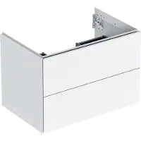 Geberit Underskåp ONE 2 lådor 74x50,4x47 vit