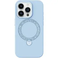 JOYROOM PN-15L4-skal ”Dancing Circle” för iPhone 15 Pro Max (blått)