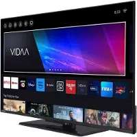 Toshiba 43QV3463DG - 43" Diagonal klass QV34 Series LED-bakgrundsbelyst LCD-TV - QLED - Smart TV - VIDAA - 4K UHD (2160p) 3840 x 2160 - HDR - Direc...