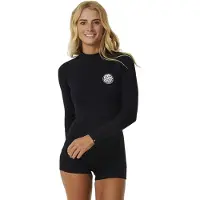 Rip Curl Premium Boyleg Långärmad Uv-shorty Med Dragkedja Bak