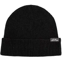 Lundhags Core Ribbed Beanie Black
