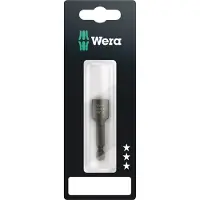 Wera 869/4 M 05073510001 Hylsnyckel-maskinupptag 10 mm 3/8 tum Drivning 1/4 50 mm 1 st