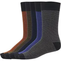 Urban Classics Stripes And Dots Strumpor 5 Par