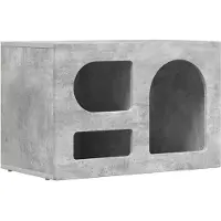 vidaXL TV-skåp Betonggrå 60 x 35 x 40 cm Konstruerat trä