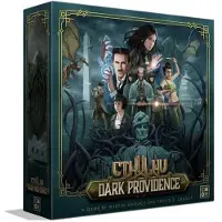 Asmodee Cthulhu: Dark Providence Brädspel - Hemlig Allians Deckbuilding, Strategispel för Barn & Vuxna, 14+, 1-5 Spelare, 90 Minuter