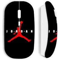 CAPACHEAP Mus - Maniacase - Michael Jordan - Vit - Trådlös - Bekväm Ergonomisk Design