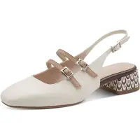 Tamaris Slingback pumps camel / ullvit