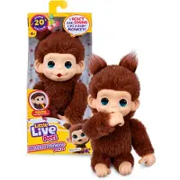 Little Live Pets My Baby Mini Monkey Brown Cherri Interaktiv Plysch
