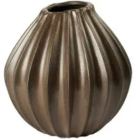 Fyrklövern Broste Copenhagen Wide vas 25 x 25 cm, Antique Brown