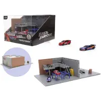 Jada Fast & Furious Nano Stage Hans Garage-figurer
