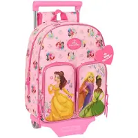 Safta Princesas Disney 10l 26x34x11 Cm Ryggsäck Med Hjul