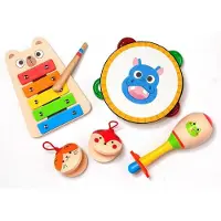 MOLTO Trämusikinstrumentset