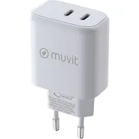 Muvit Pd 45w + Pd 20w Usb-c-väggladdare