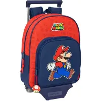 Super Mario Trick Ryggsäck Med Hjul