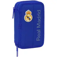 Safta Real Madrid 12.5x19.5x4 Cm Double Pennfodral