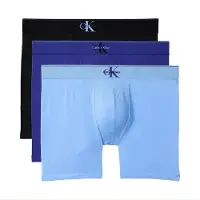 Calvin Klein Underwear 3-Pack CK Monogram Boxers, blå