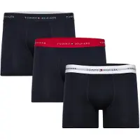 Tommy Hilfiger 3 Pack Signature Contrast Waistband Boxer Briefs