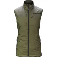 Heat Experience Women's Heated Hunt Vest Olive Green