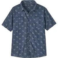 Patagonia M's Back Step Shirt Bouquet: Dolomite Blue
