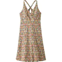 Patagonia W's Amber Dawn Dress Butterfly Geo: Weathered Stone