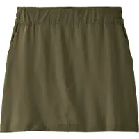 Patagonia Women's Terrebonne Traveler Skort Basin Green
