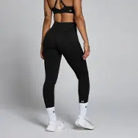 Myprotein MP Dam Tempo Sömlösa Tights med Medelhög Midja - Svart - S