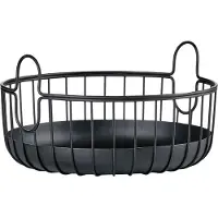 Zone Denmark förvaringskorg 22x8 cm Black Inu 33561
