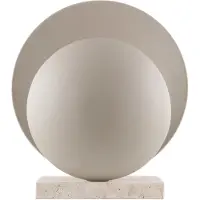 Globen Lighting Bordslampa ORBIT, Creme / bärnsten, Vardagsrum / matsal, Metall, Design, Bordslampa