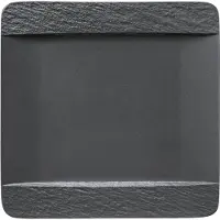 Villeroy & Boch Manufacture Rock Fyrkantig Tallrik 28 Cm - Mattallrikar Porslin Svart
