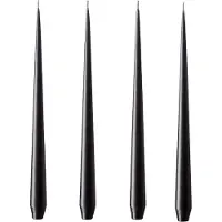 Fyrklövern ester & erik ljus 32 cm 4-pack, Raw Black 75 matt