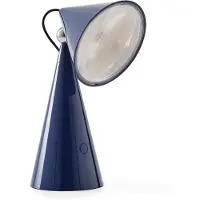 Tom Dixon Bordslampa , POSE, dimbara, Blå, Vardagsrum, Plast, Design