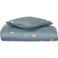 Nuuroo Baby sängkläder 70x100 cm - 100% ekologisk bomullssatin - Cirkusmotiv