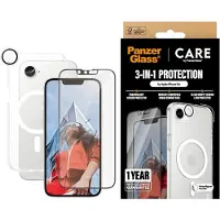 PanzerGlass CARE by PanzerGlass - Flagship 3-in-1 - iPhone 16e - Bundle