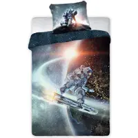 MCU Space Astronaut sängkläder 140x200 cm (100% bomull)