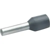 Klauke 47210 Ändhylsa 1.5 mm² Delisolerad Svart 1000 st