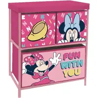 Arditex Disney Minnie Förvaringshylla Med 3 Lådor